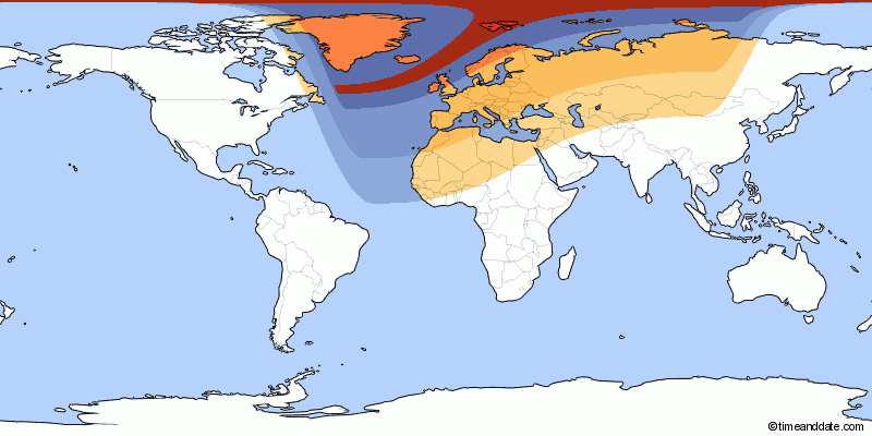 20 mart 2015 güneş tutulması haritası