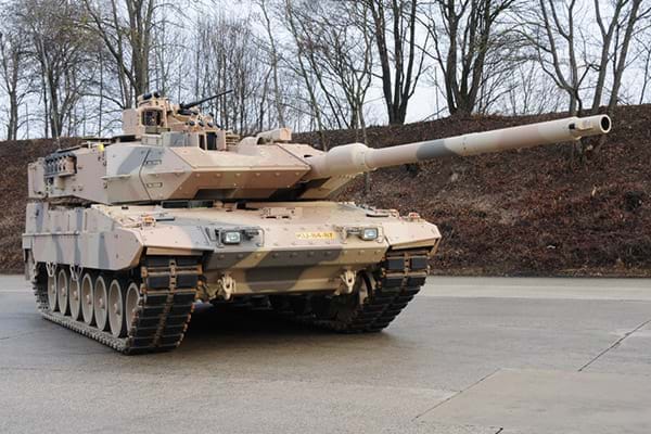 Leopard 2A7+ tank