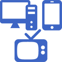 tv phone computer icon