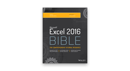 Excel 2016 Bible John Walkenbach