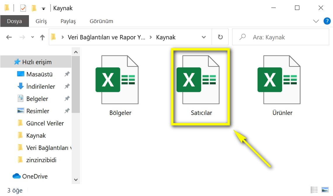 veri bağlantıları ve rapor yazdırma