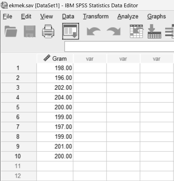 spss'te hipotez testi