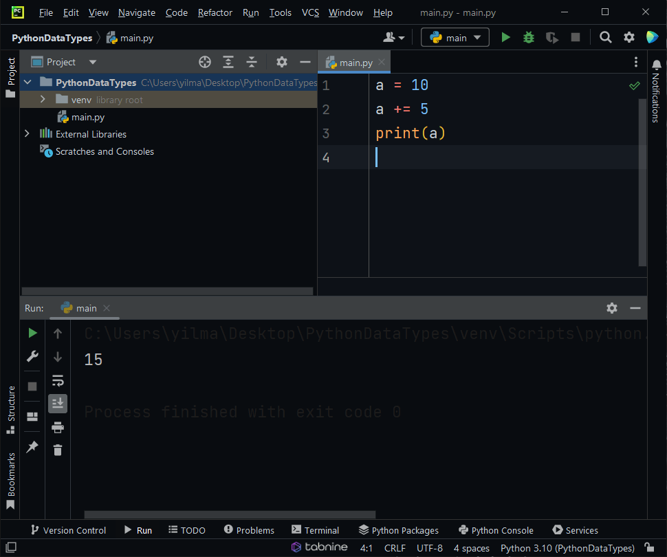 numeric data types