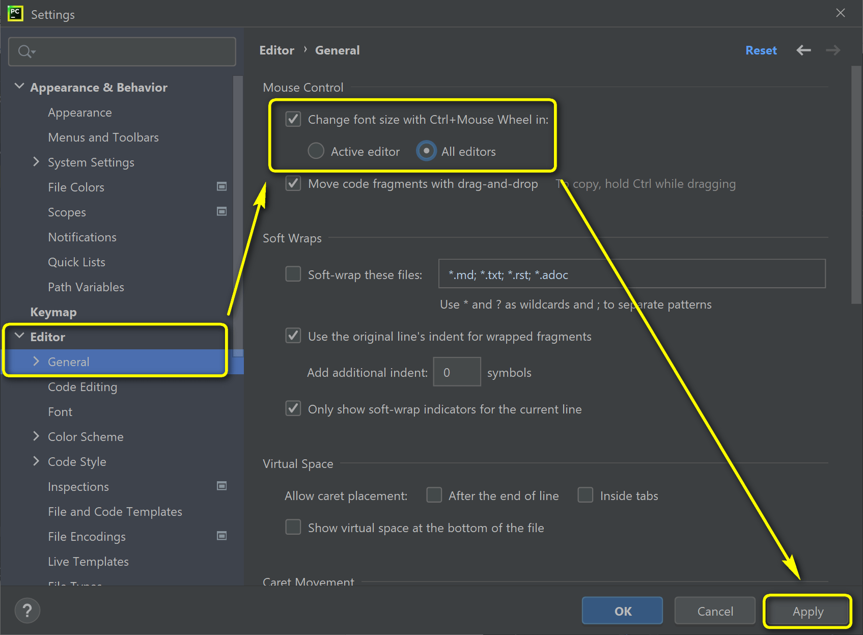 pycharm kurulumu