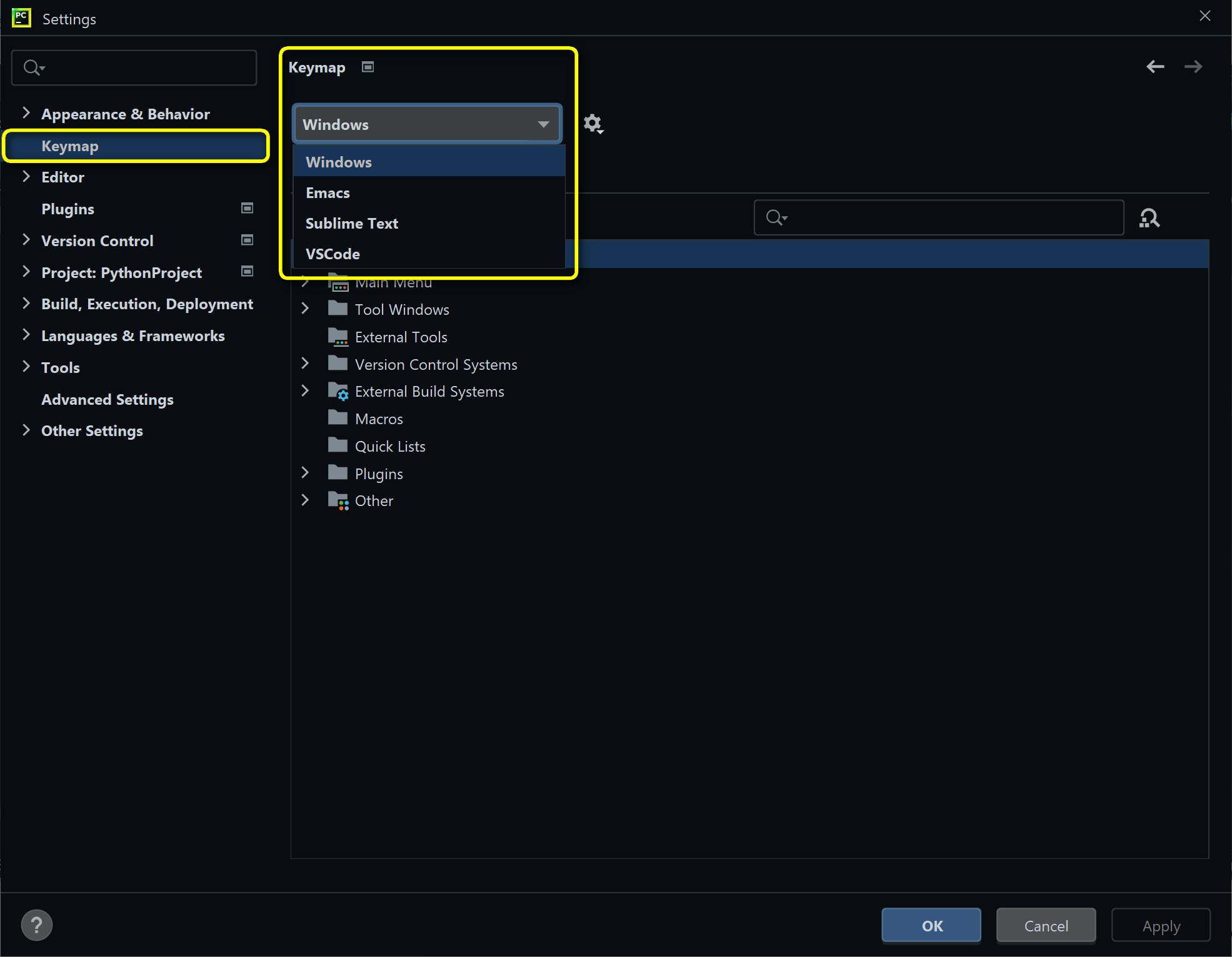 pycharm kurulumu