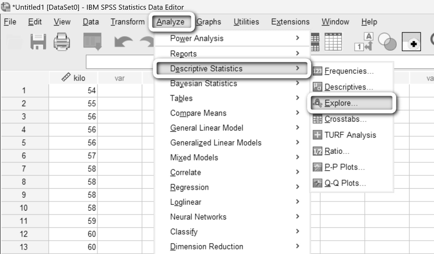 spss'te güven aralığı