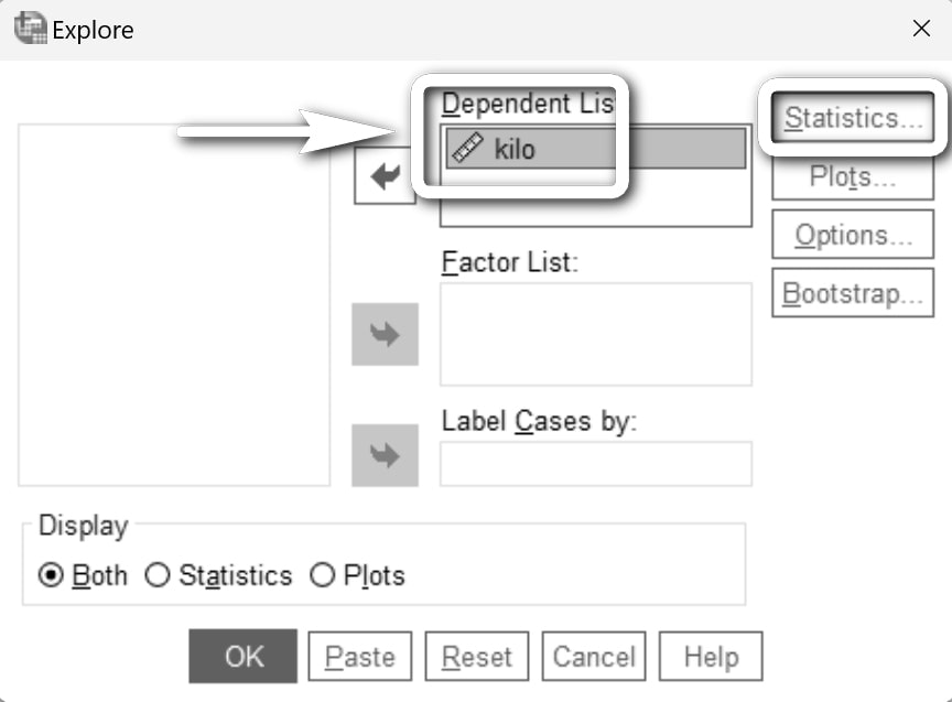 spss'te güven aralığı