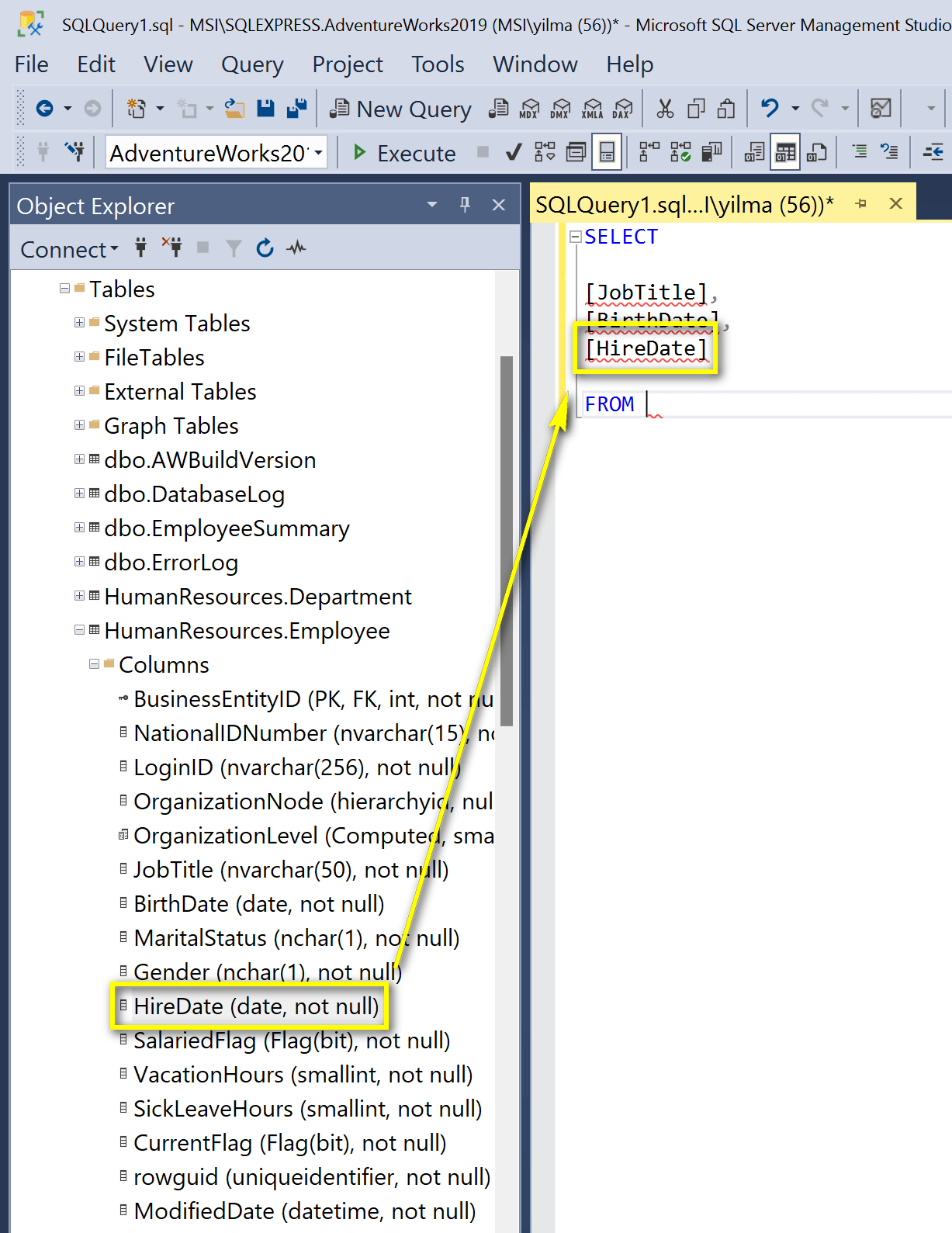 SQL sorgu ipuçları