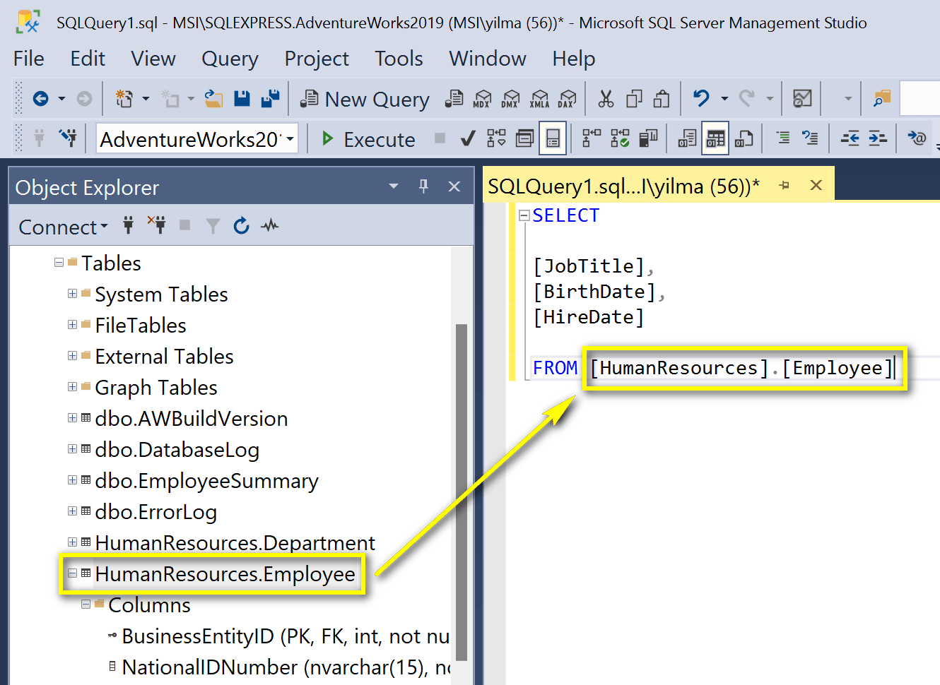 SQL sorgu ipuçları