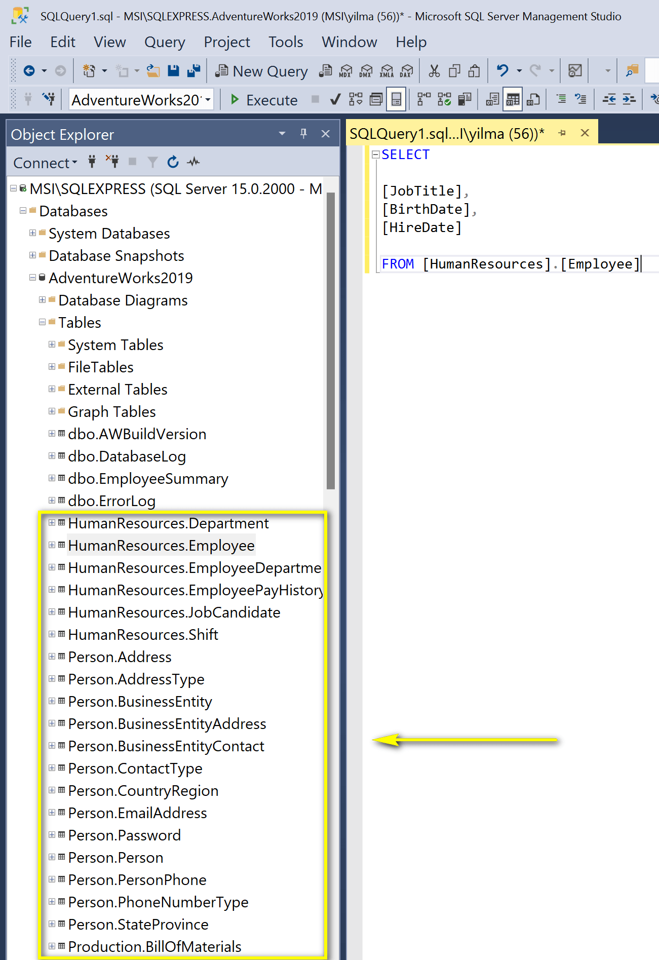 SQL sorgu ipuçları