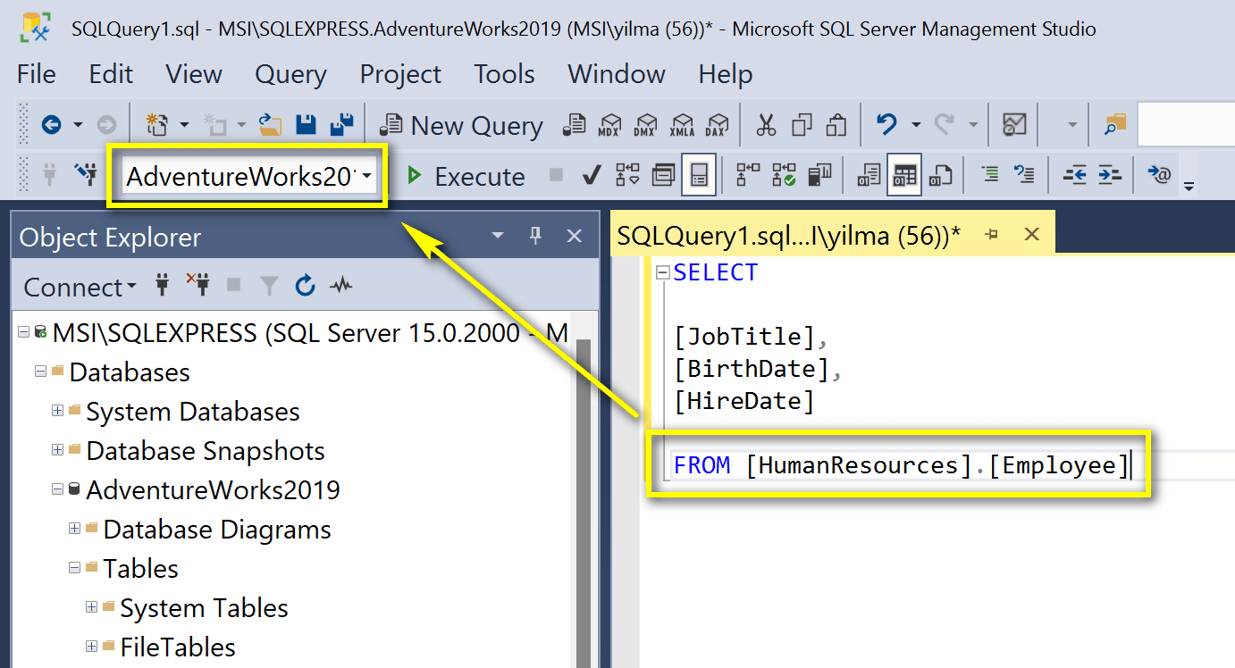 SQL sorgu ipuçları