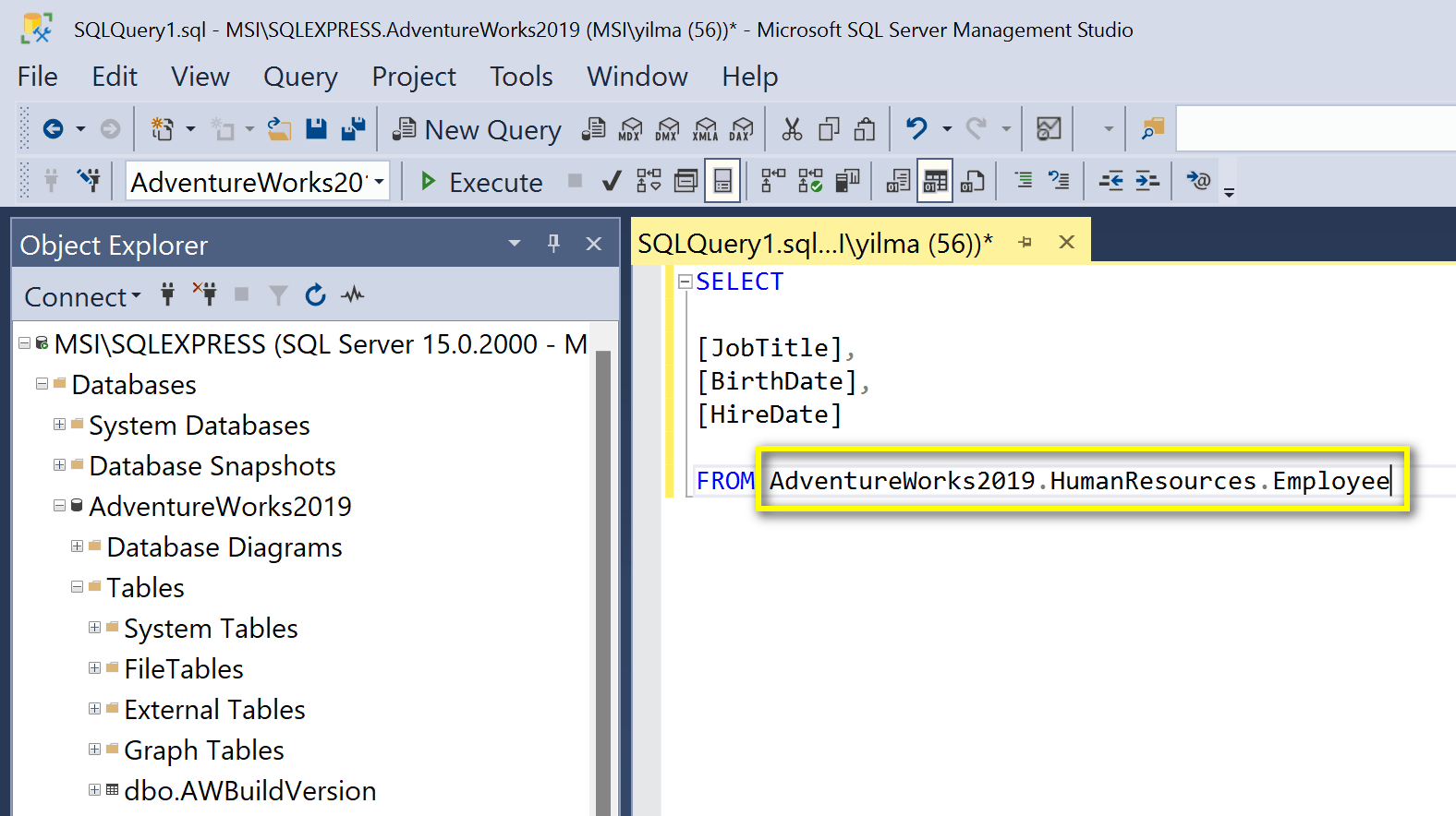 SQL sorgu ipuçları