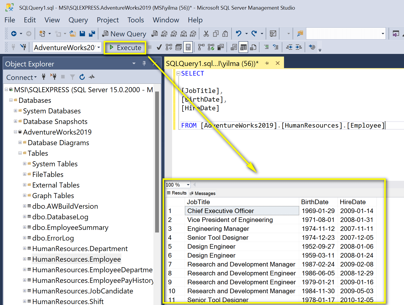 SQL sorgu ipuçları