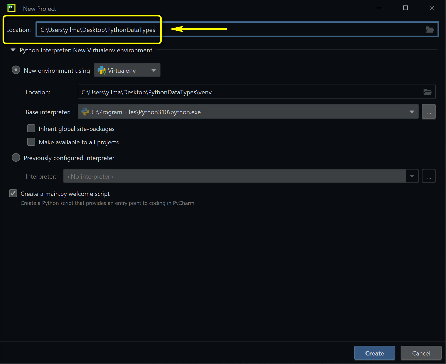 string data types