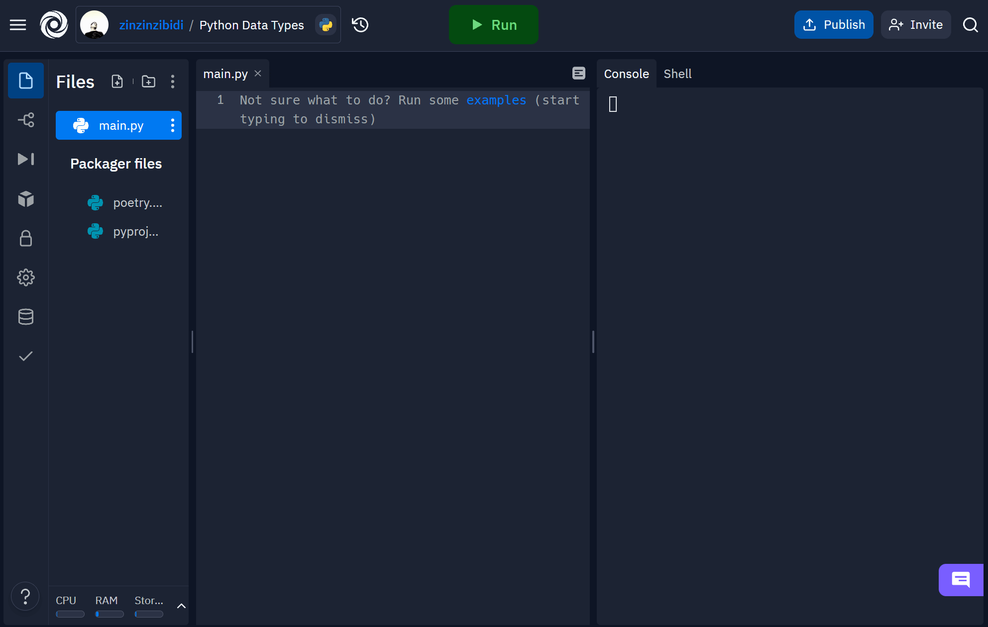 tuple data type