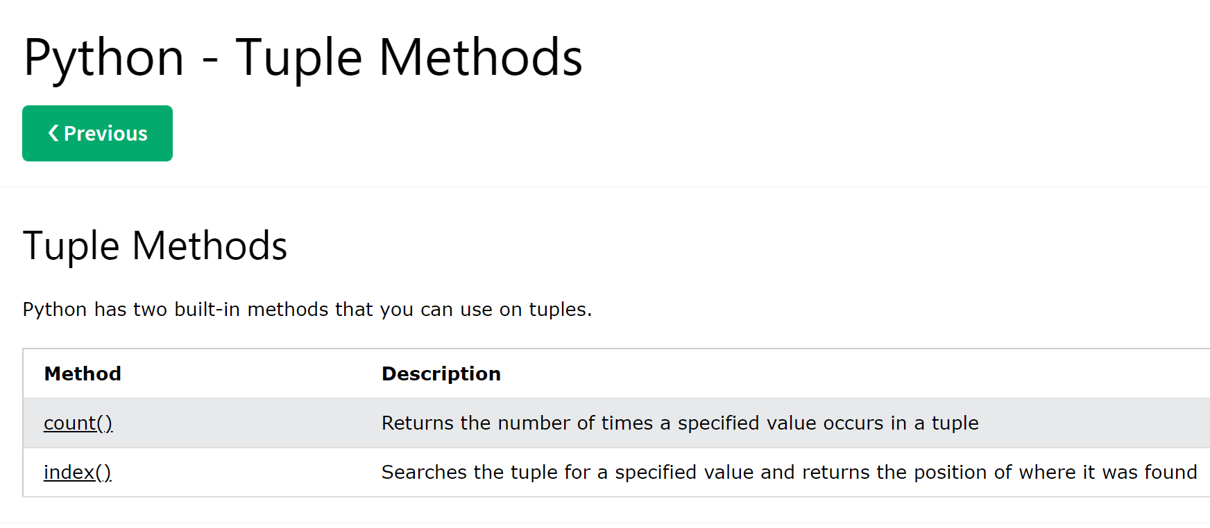 tuple data type