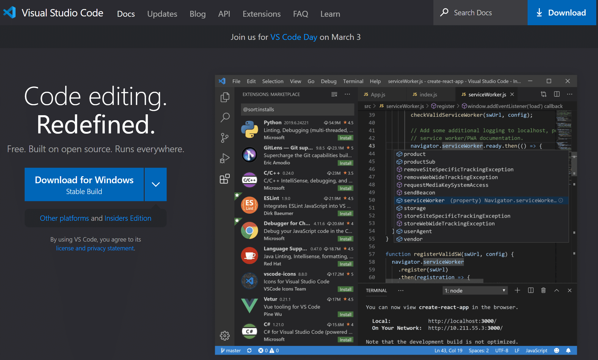 visual studio code kurulumu