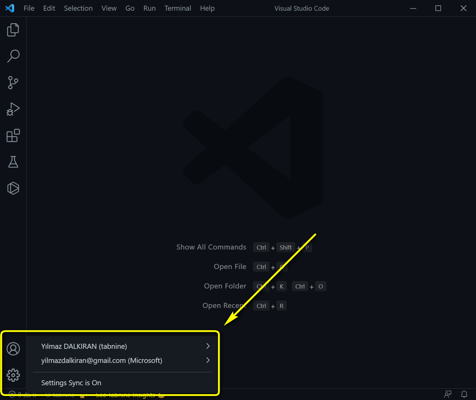 visual studio code kurulumu