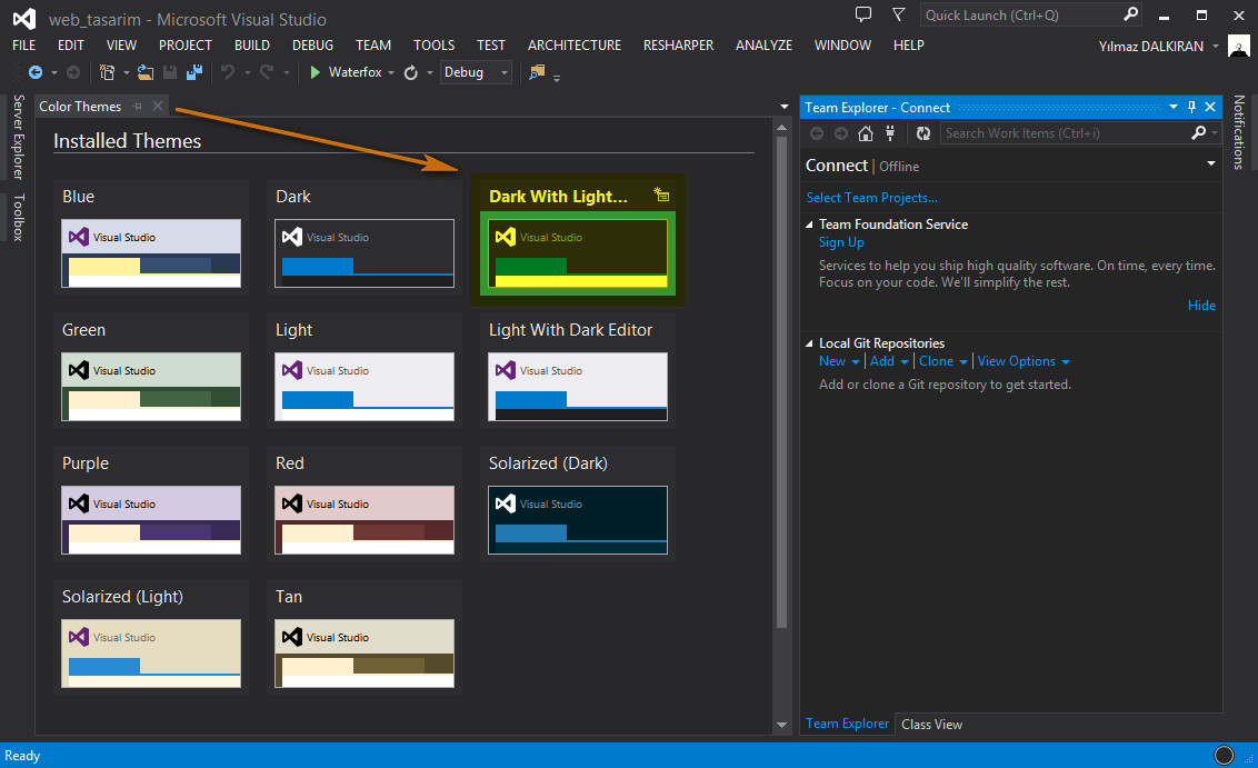 visual studio 2013 kurulumu