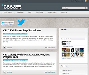 css3.com screenshot